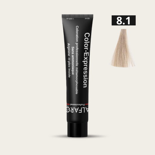 COLOR-EXPRESSION 8.1 BLOND CLAIR CENDRE