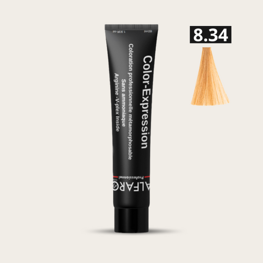 COLOR-EXPRESSION 8.34 BLOND CLAIR DORE CUIVRE