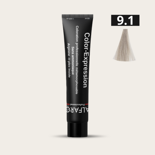 COLOR-EXPRESSION 9.1 BLOND TRES CLAIR CENDRE